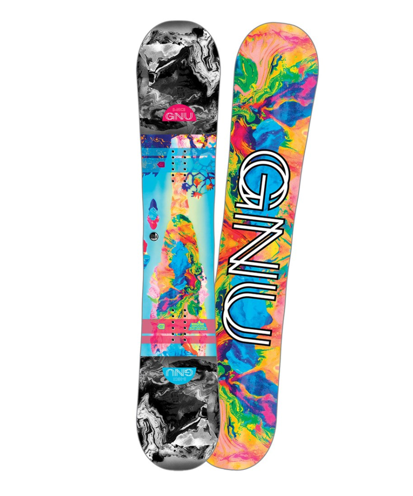 GNU Asym B-Nice BTX Mirror Snowboard - 1