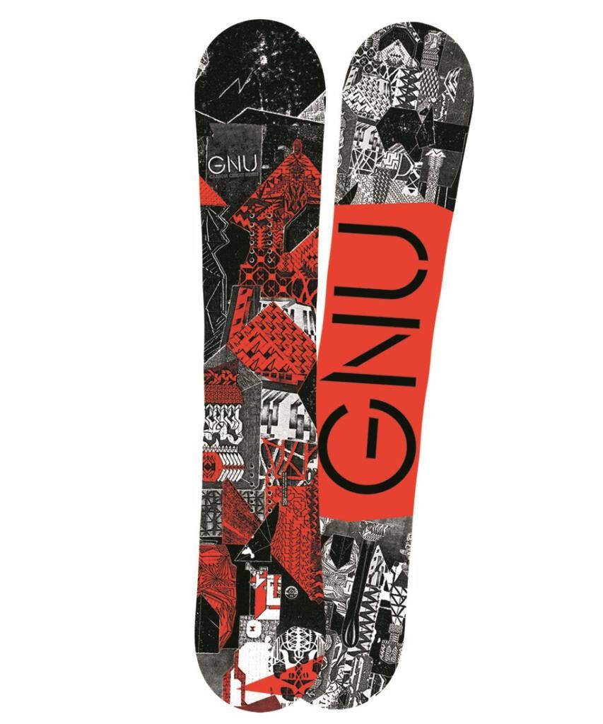 GNU Carbon Credit BTX 153 Snowboard - 1