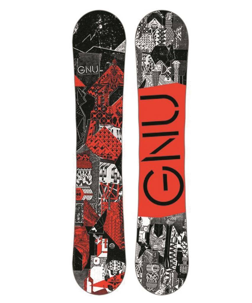 GNU Carbon Credit BTX 153 Snowboard - 2