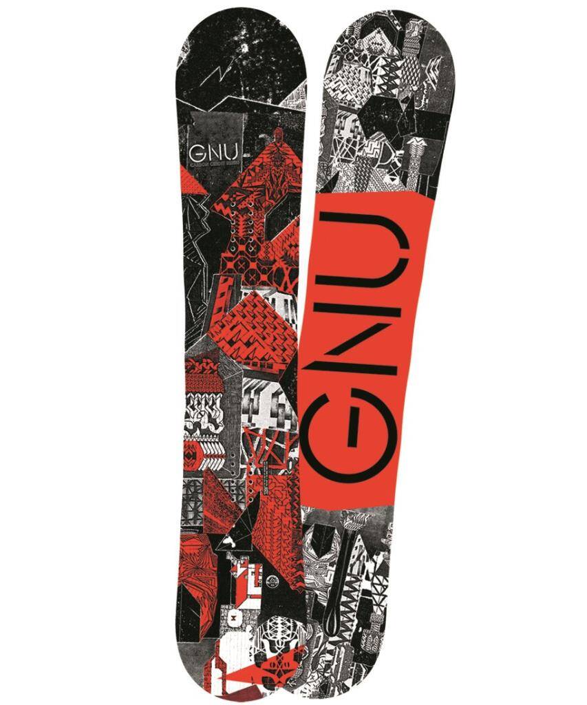 GNU Carbon Credit BTX 156 Snowboard - 1
