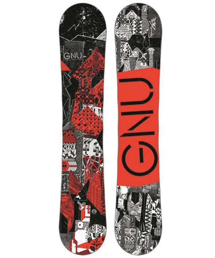 GNU Carbon Credit BTX 156 Snowboard - 2