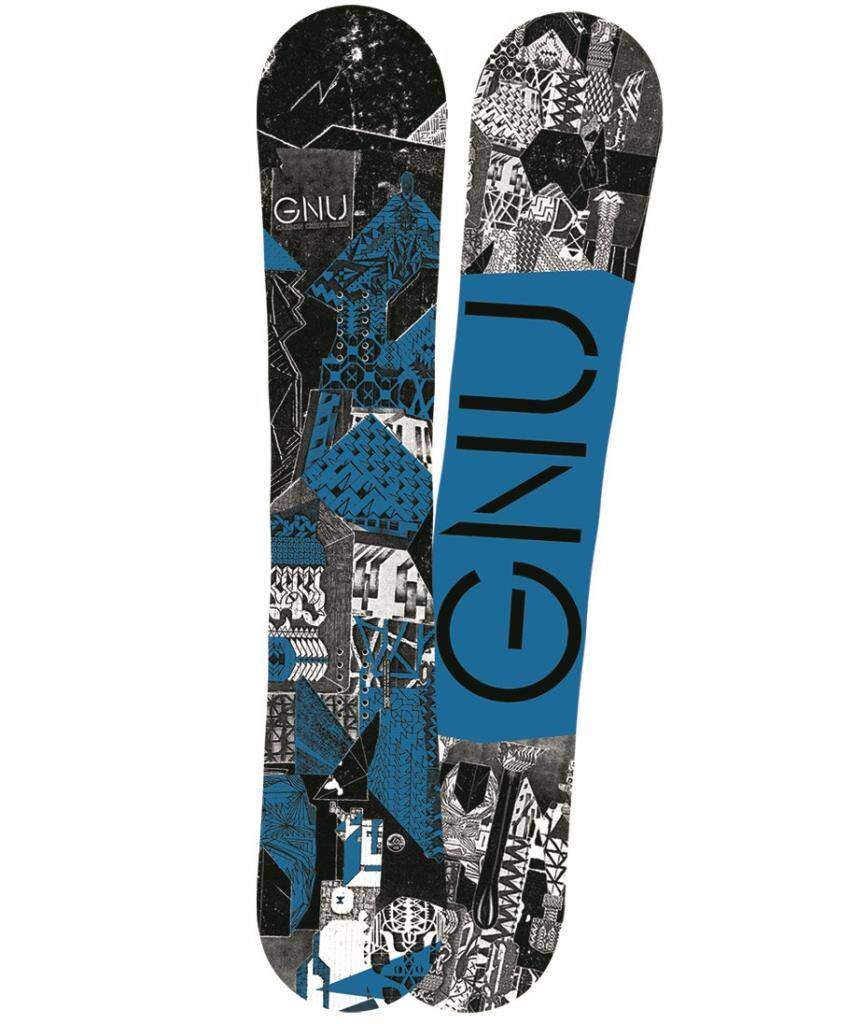 GNU Carbon Credit BTX 159 Snowboard - 1