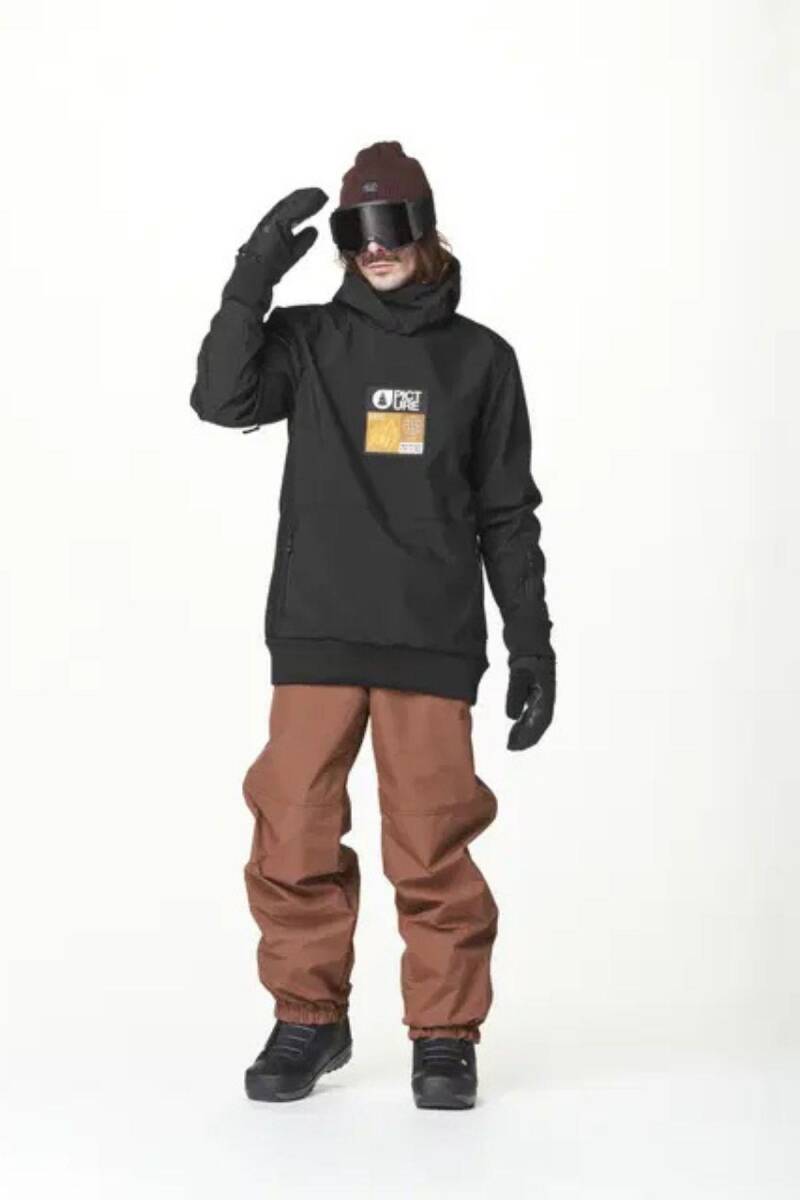 Picture Organıc Parker Sweatshirt Siyah - 6