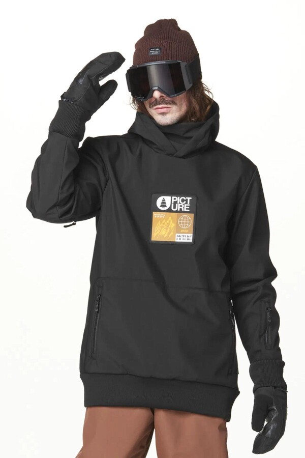 Picture Organıc Parker Sweatshirt Siyah - PICTURE ORGANIC