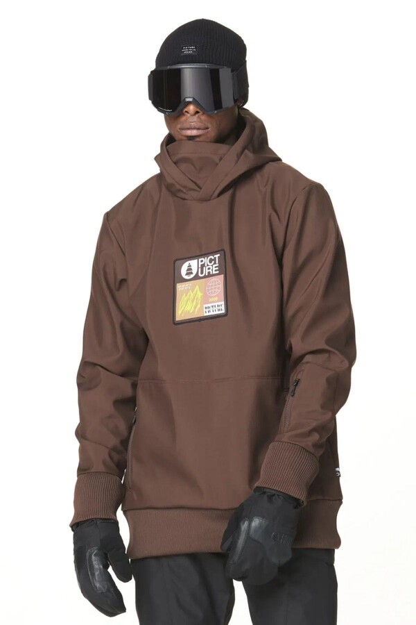 icture Organıc Parker Sweatshirt Kahverengi - PICTURE ORGANIC