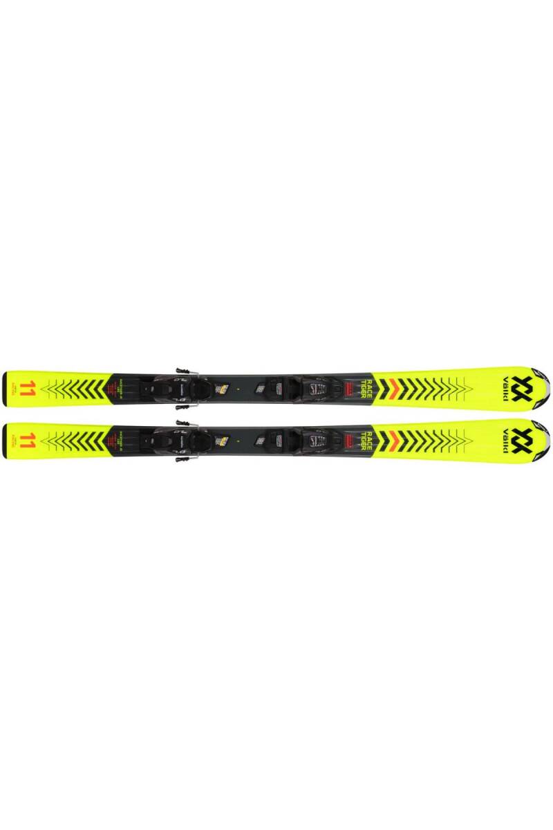 JR Racetiger Sarı VMotion Kayak + 4.5 VMotion JR Bağlama 90 CM - 4