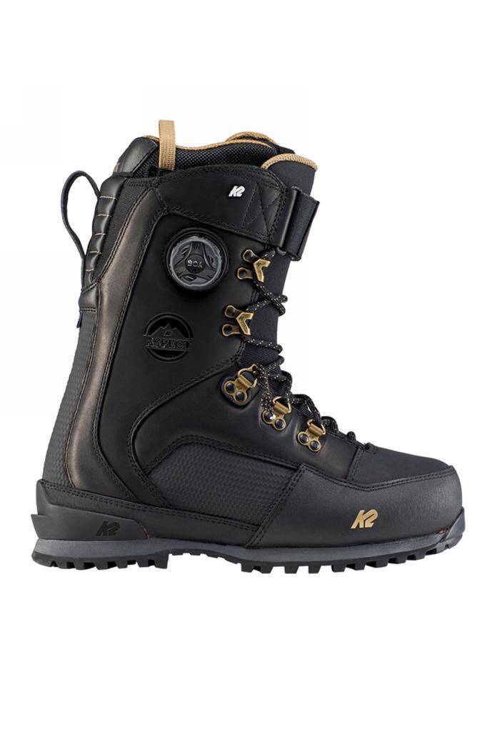 K2 Aspect Erkek Snowboard Botu Siyah/Sarı - 2
