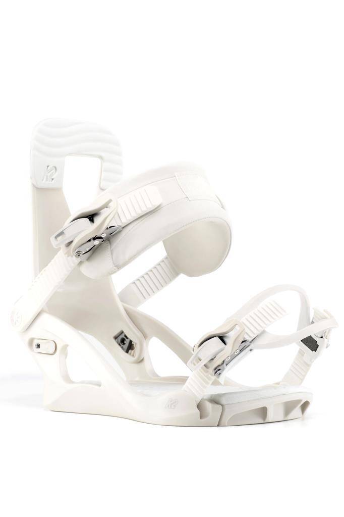 K2 Bedford Kadın Snowboard Bağlaması Beyaz - 1