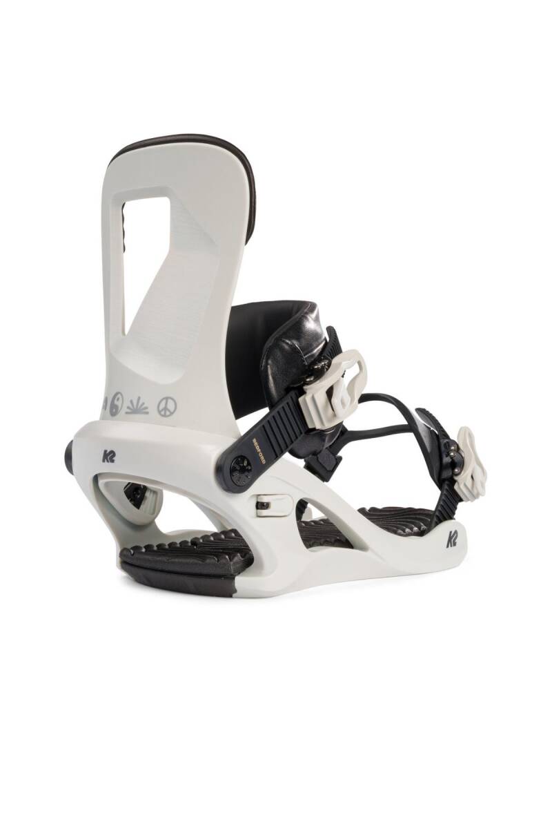 K2 Bedford Snowboard Bağlaması Gri - 3