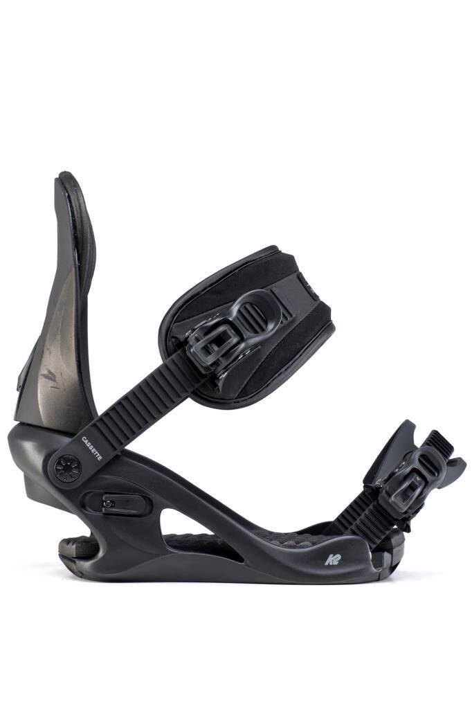 K2 Cassette Kadın Snowboard Bağlaması Siyah - 1