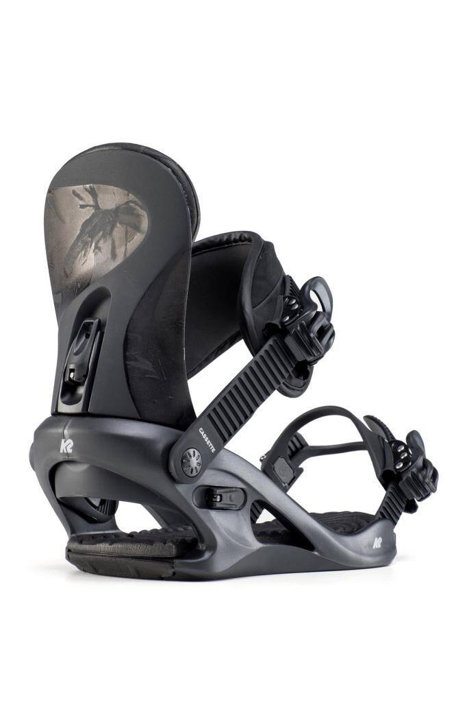 K2 Cassette Kadın Snowboard Bağlaması Siyah - 2