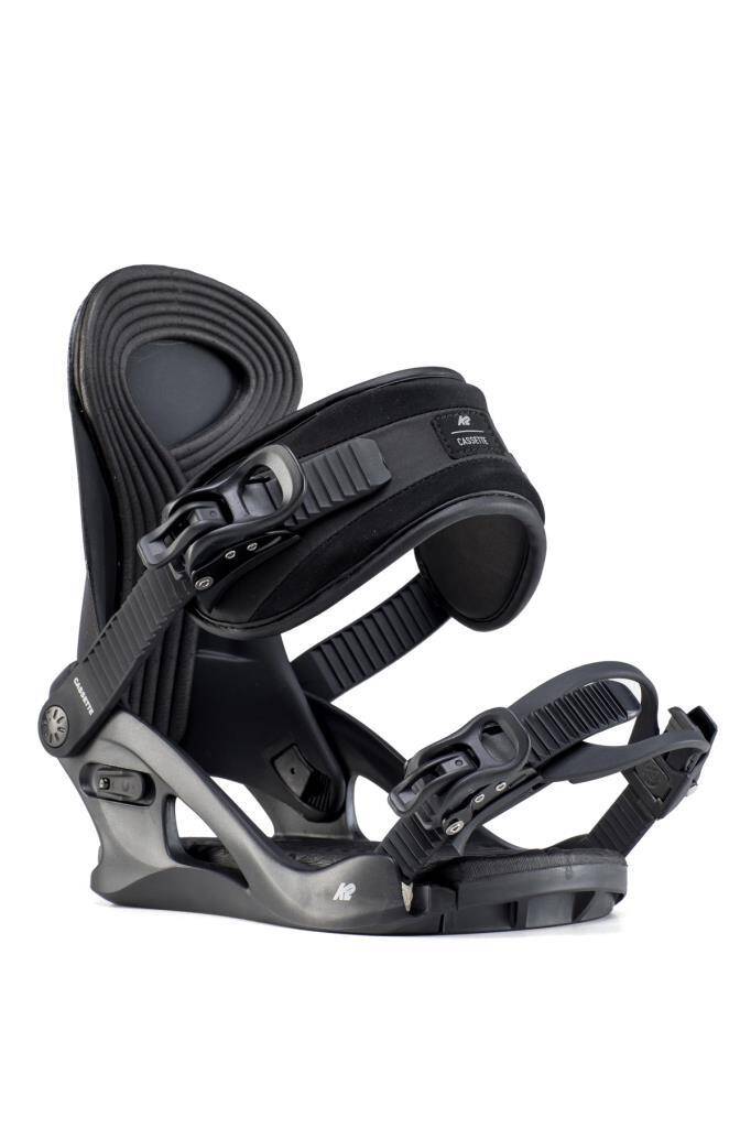 K2 Cassette Kadın Snowboard Bağlaması Siyah - 3