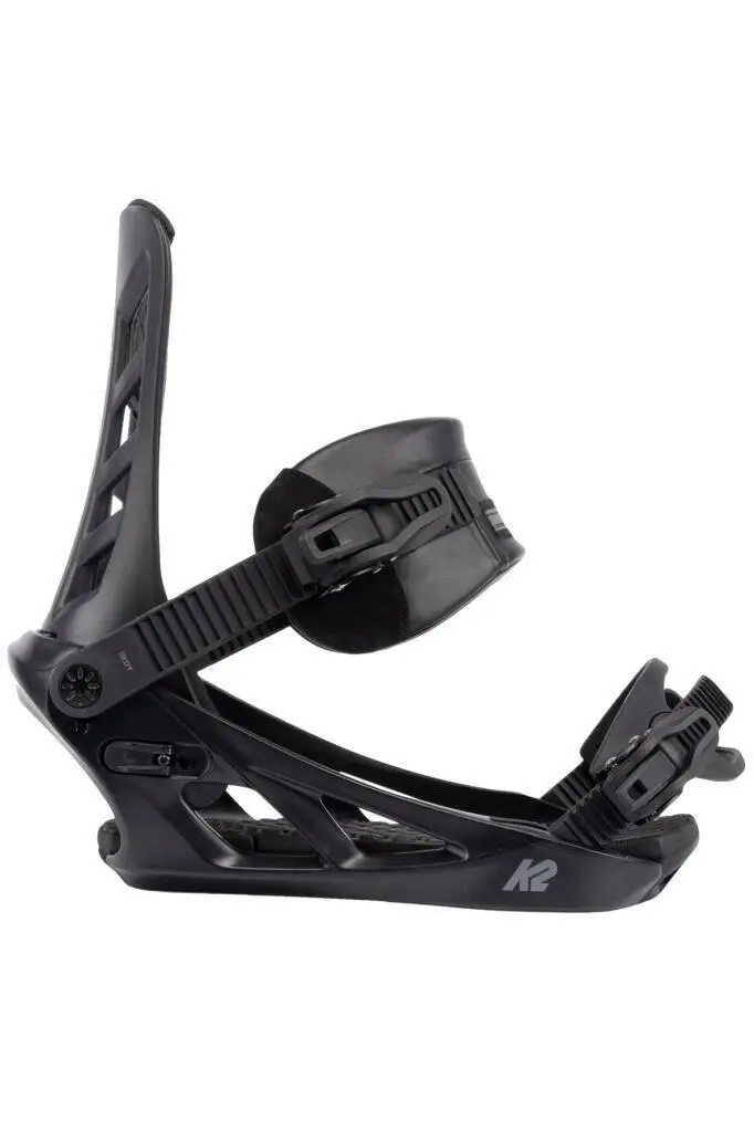 K2 Indy Erkek Snowboard Bağlaması Siyah - 4