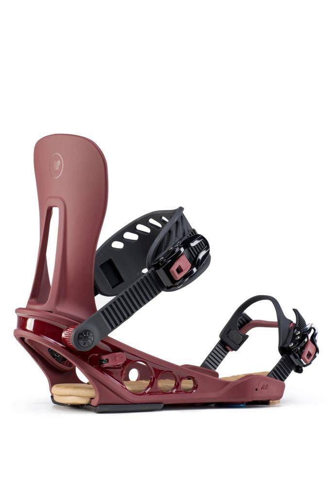 K2 Lien AT Erkek Snowboard Bağlaması Bordo - 2