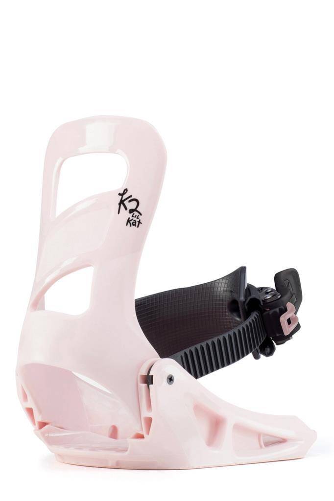 K2 Lil Kat Çocuk Snowboard Bağlaması Siyah/Pembe - 2