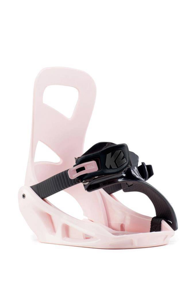 K2 Lil Kat Çocuk Snowboard Bağlaması Siyah/Pembe - 3