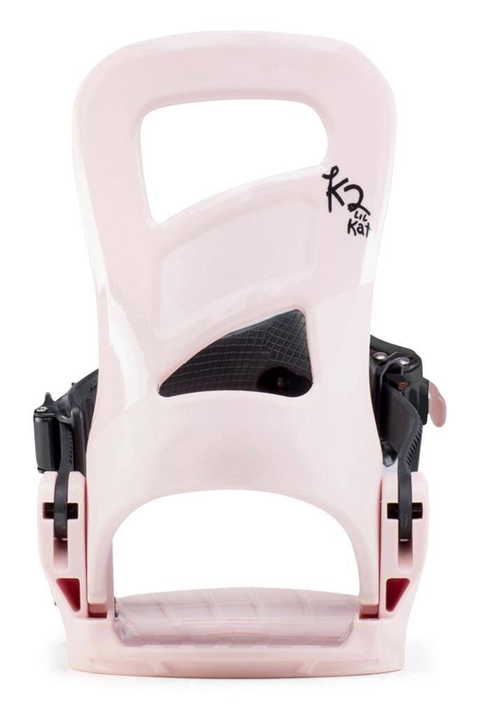 K2 Lil Kat Çocuk Snowboard Bağlaması Siyah/Pembe - 4
