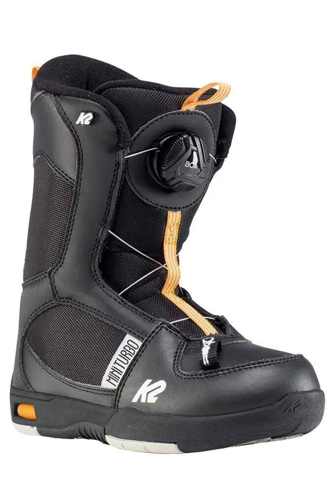K2 Mini Turbo Çocuk Snowboard Botu Siyah - 1