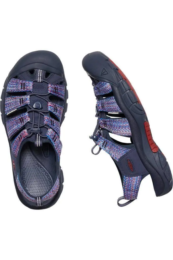 Keen Newport Erkek Sandalet Lacivert/Kırmızı - 2