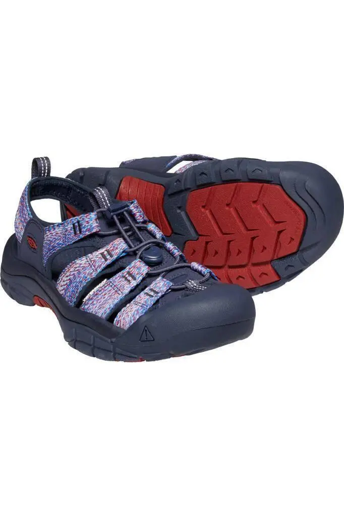 Keen Newport Erkek Sandalet Lacivert/Kırmızı - 4