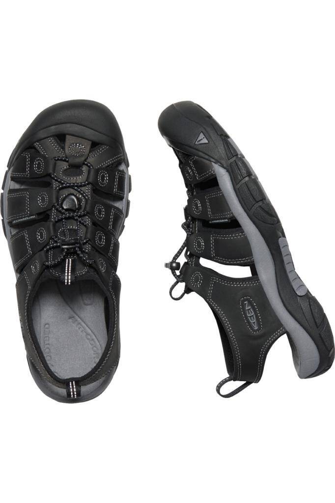 Keen Newport Erkek Sandalet Siyah - 4