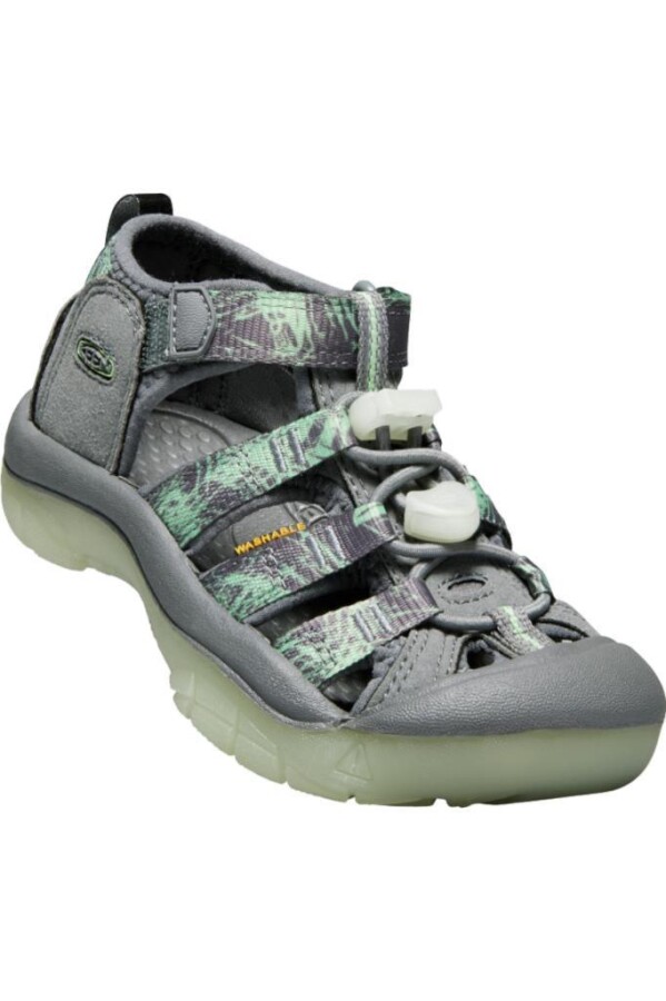 Keen Newport H2 Çocuk Sandalet Gri/Yeşil 