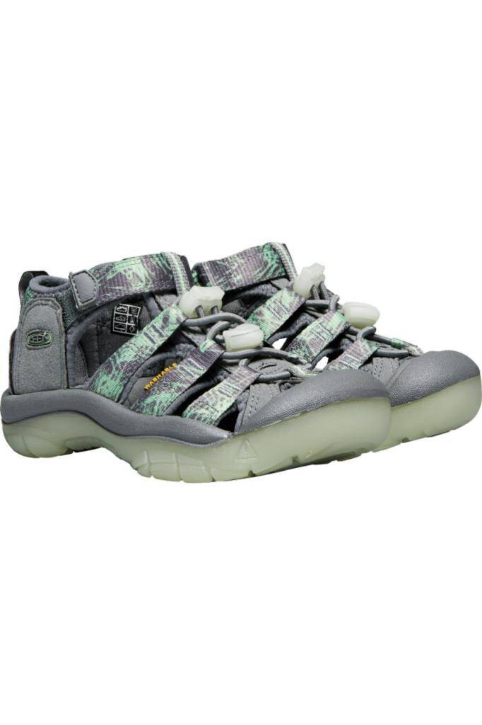 Keen Newport H2 Çocuk Sandalet Gri/Yeşil - 3