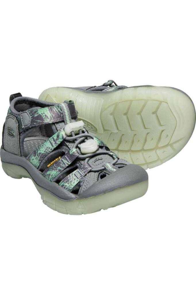 Keen Newport H2 Çocuk Sandalet Gri/Yeşil - 6