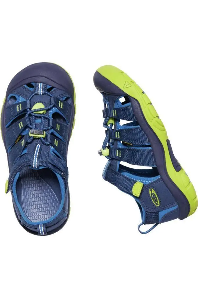 Keen Newport H2 Çocuk Sandalet Mavi/Yeşil - 2