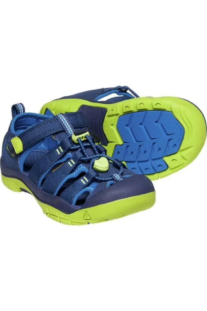 Keen Newport H2 Çocuk Sandalet Mavi/Yeşil - 4