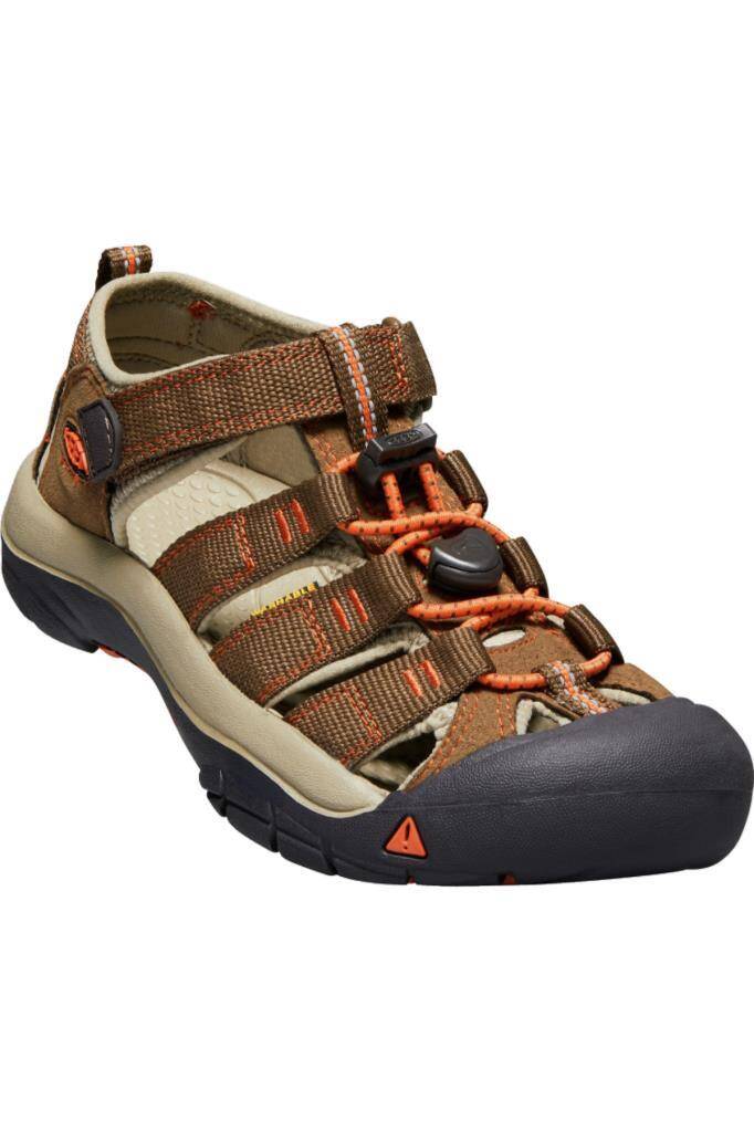Keen Newport H2 Genç Sandalet Kahverengi/Turuncu - 1