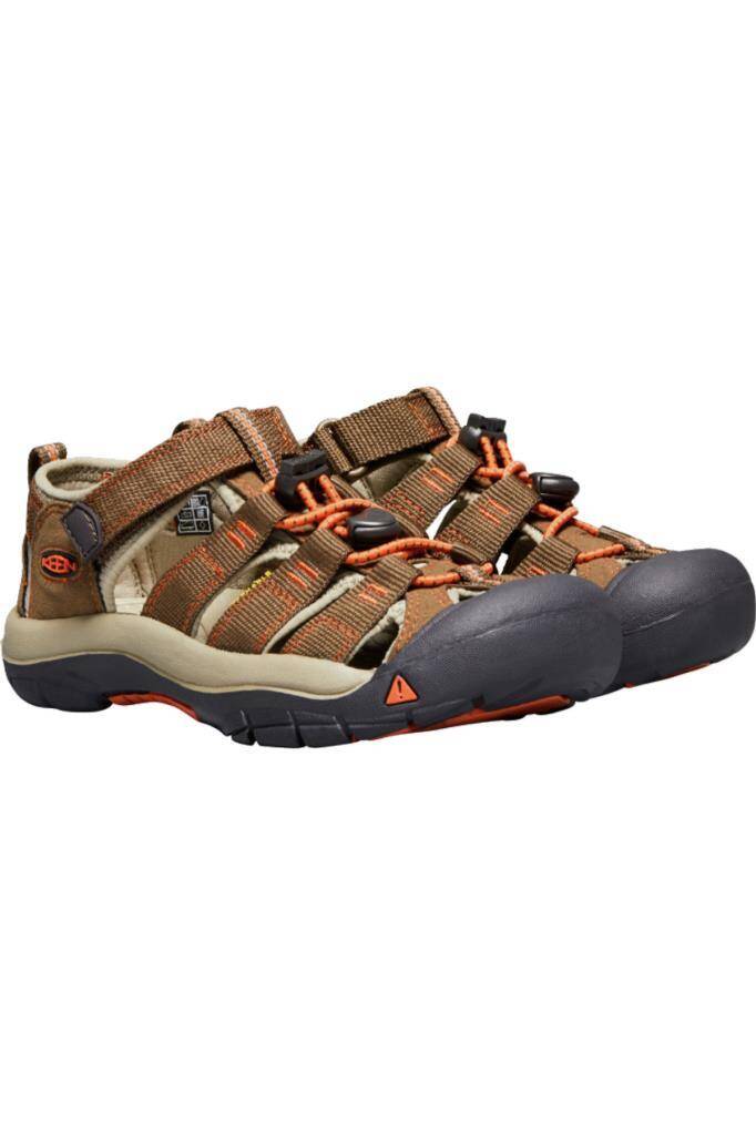 Keen Newport H2 Genç Sandalet Kahverengi/Turuncu - 3