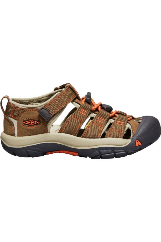Keen Newport H2 Genç Sandalet Kahverengi/Turuncu - 5