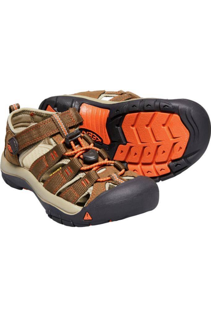 Keen Newport H2 Genç Sandalet Kahverengi/Turuncu - 6