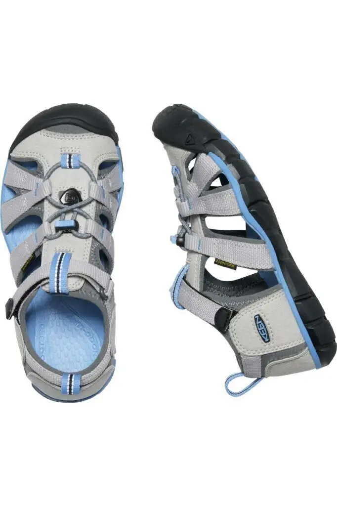 Keen Seacamp II CNX Çocuk Sandalet Gri/Mavi - 3