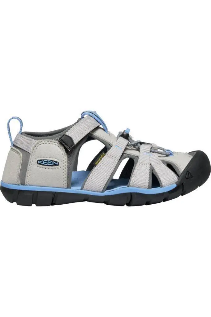 Keen Seacamp II CNX Çocuk Sandalet Gri/Mavi - 4
