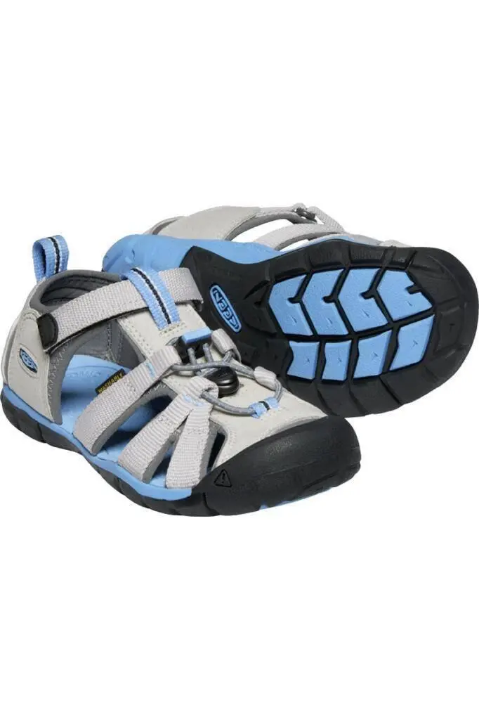 Keen Seacamp II CNX Çocuk Sandalet Gri/Mavi - 5