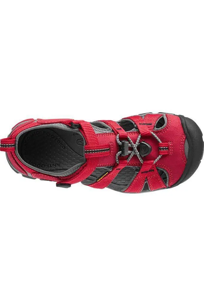 Keen Seacamp II CNX Çocuk Sandalet Kırmızı - 2