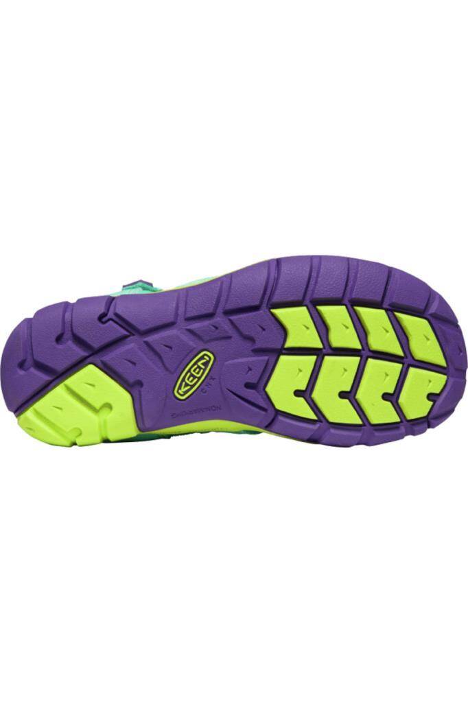 Keen Seacamp II CNX Çocuk Sandalet Yeşil/Mor - 2