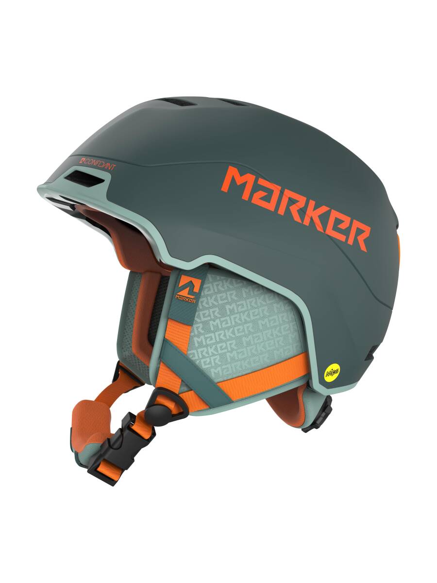Marker CONFIDANT MIPS Yeşil/Turuncu Kask - 1