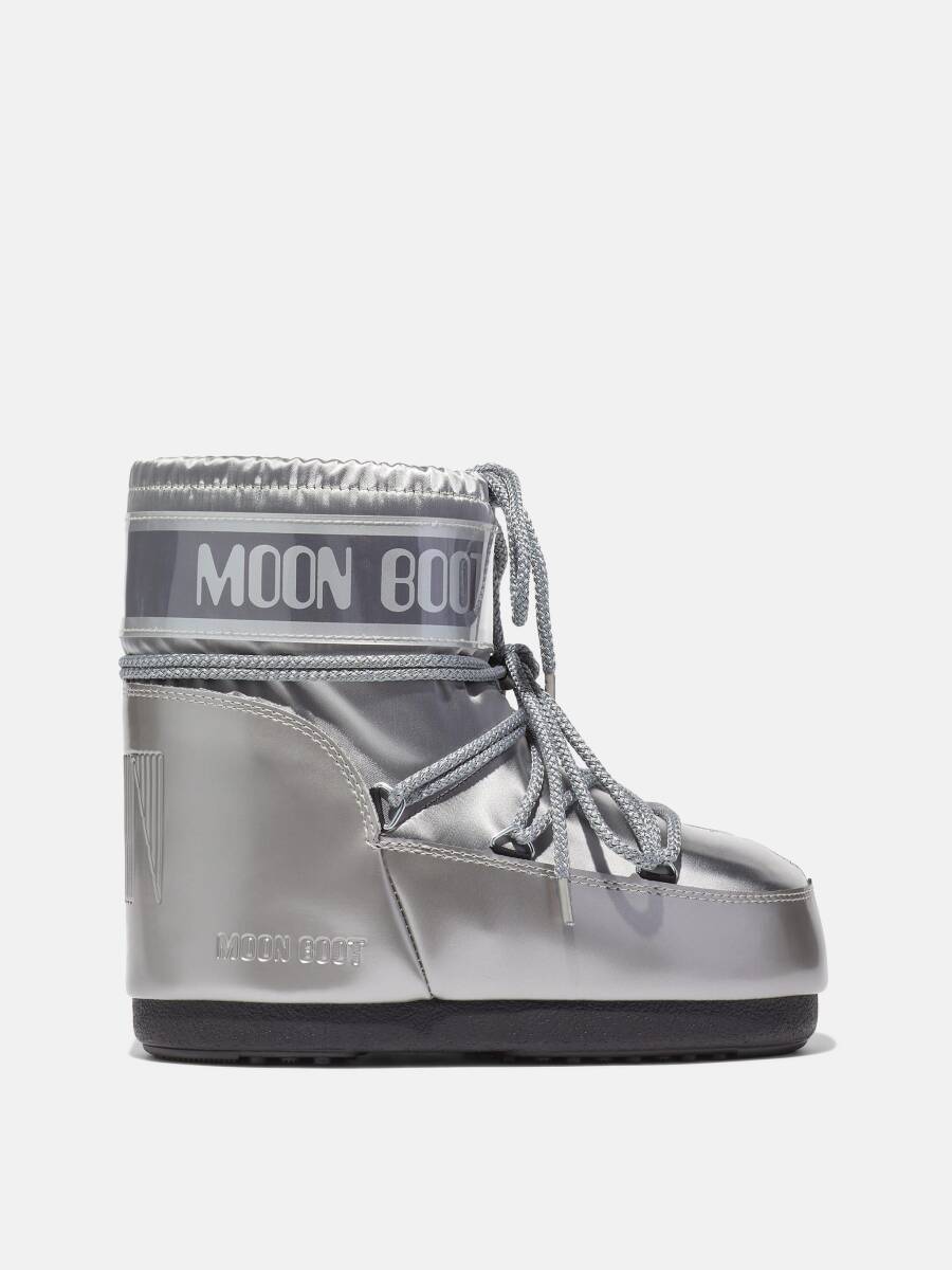 Moon Boot İcon Low Glance Kadın Bot Silver - 1