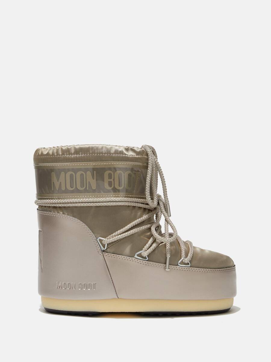 Moon Boot İcon Low Glance Kadın Bot Platinum - 1