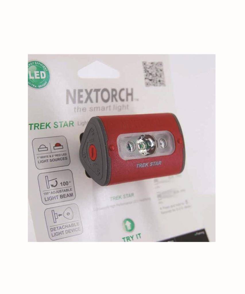 NexTorch - Trek Star Red Kafa Feneri - 3