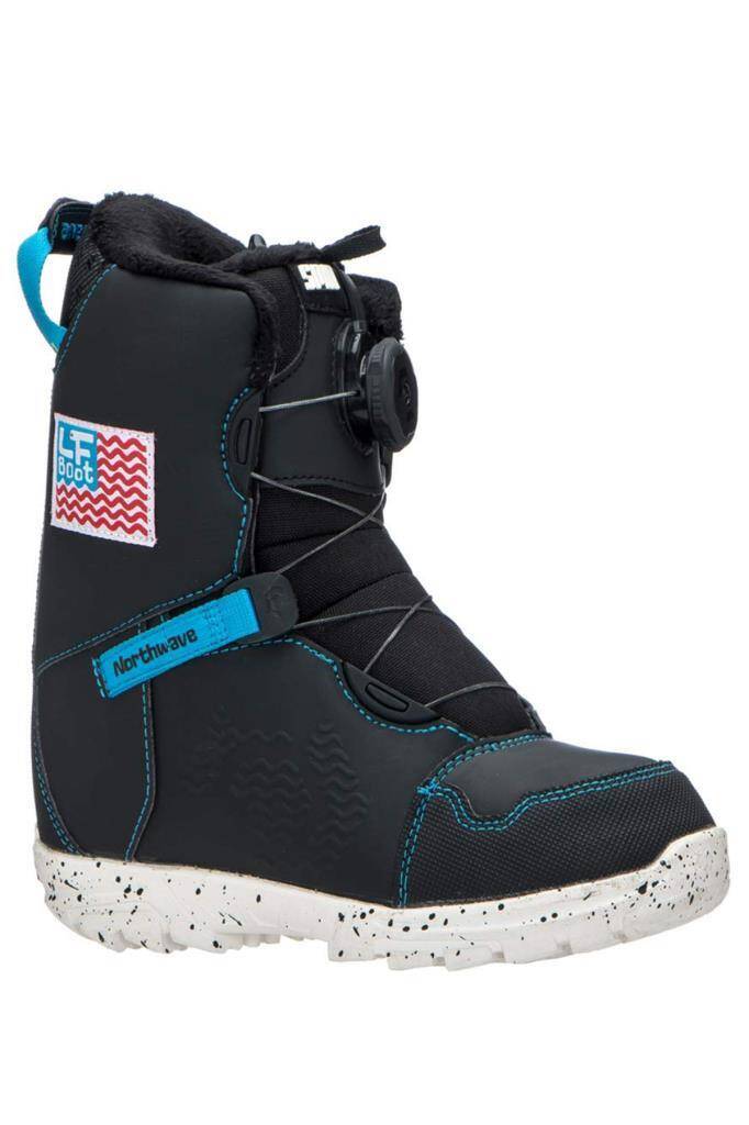 Northwave LF Spin Kadın Snowboard Botu Siyah/Mavi - 1