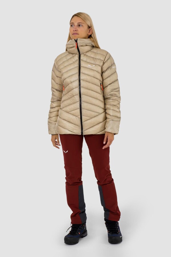 Ortles Med 3 Rds Down Kadın Ceket Mont Bej - SALEWA (1)