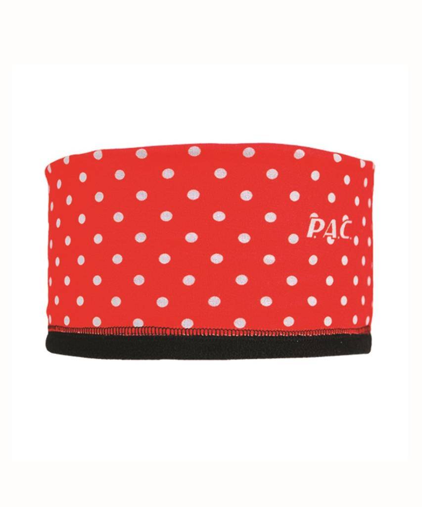 P.A.C - Headband Fleece Kids Dots Red - Çocuk Bandana - 1