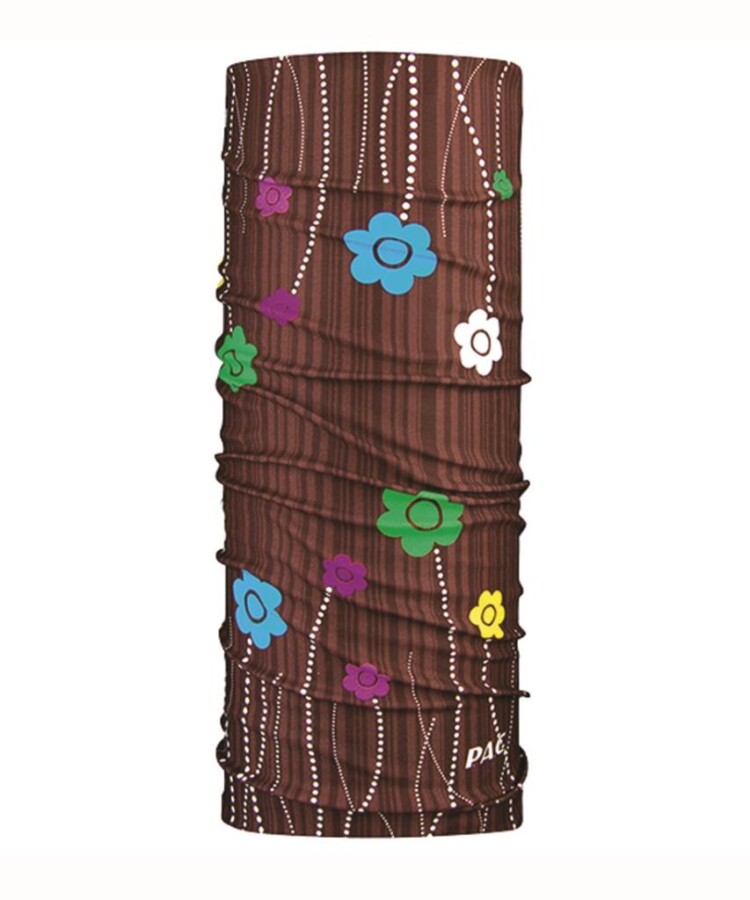 P.A.C - Original Flowers Brown Kadın Bandana - PAC