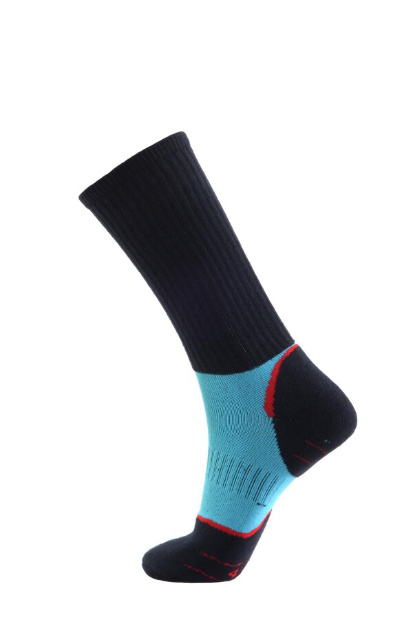 Panthzer Casual Sport Socks Siyah/Mavi 