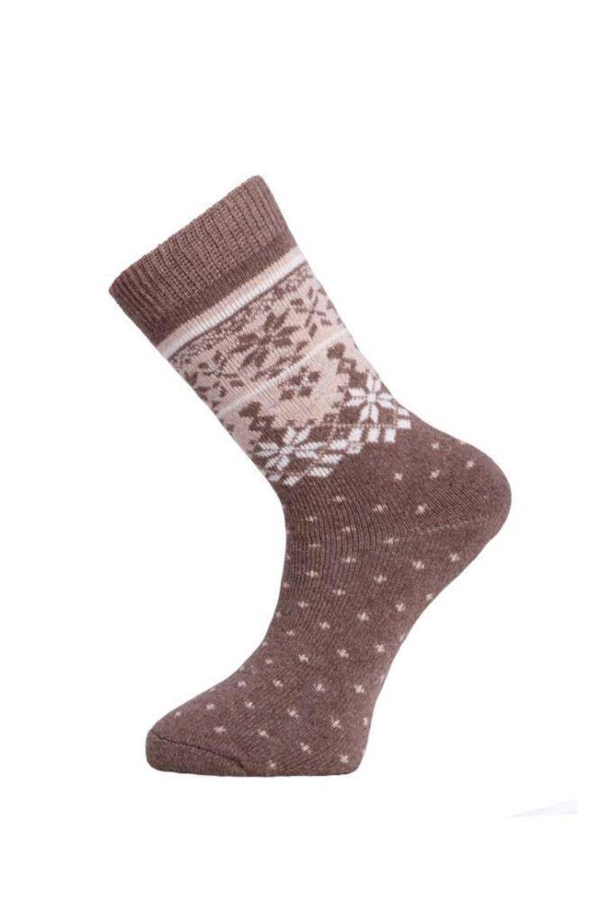 Panthzer Casual Wool Erkek Çorap Bej - 1