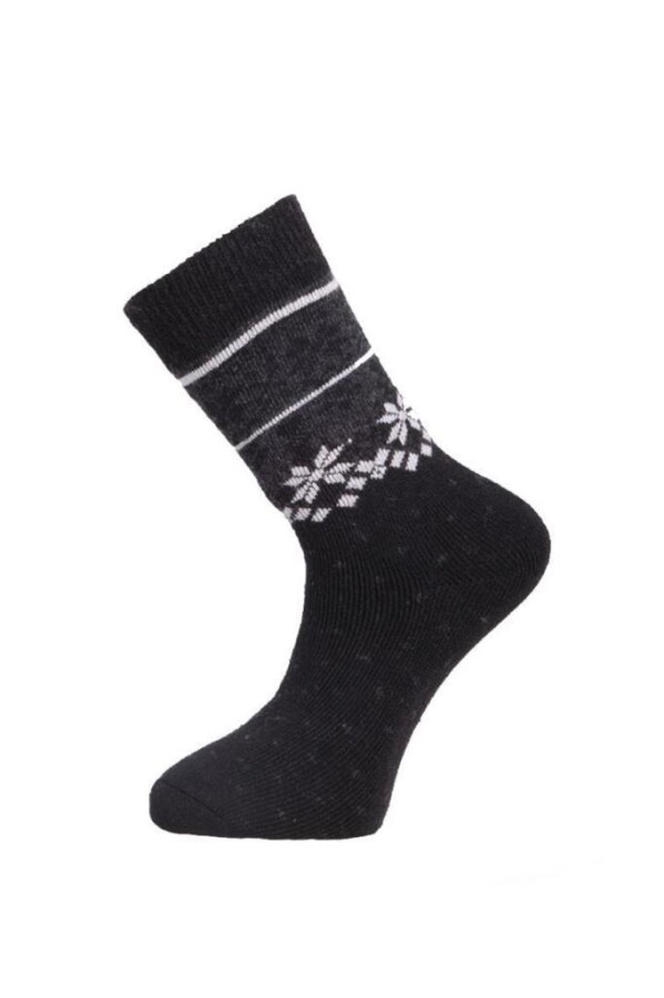 Panthzer Casual Wool Erkek Çorap Siyah 